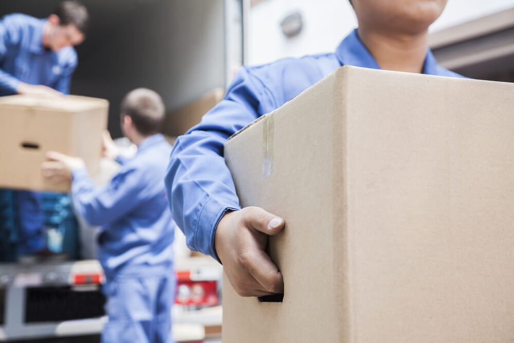 Movers Loading Truck Efficiently